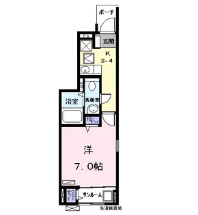 ビオラⅡ【1階】の間取り