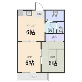 タウニーITO【2階】の間取り