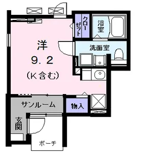 ブランメゾン【1階】の間取り