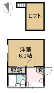 エルカーサ千年【1階】の間取り