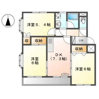 テラローザ【2階】の間取り