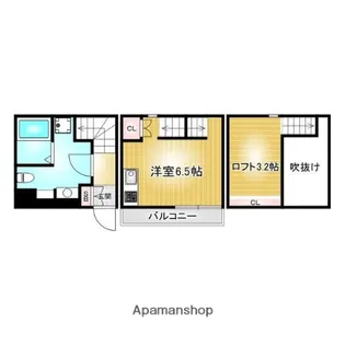 HAWK名古屋【1階】の間取り