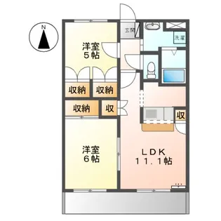 サブリメイト【1階】の間取り