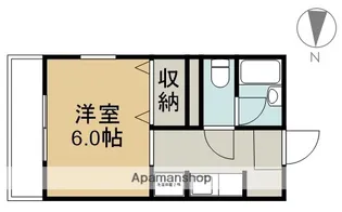 メゾンアンジュレⅠ【3階】の間取り