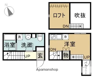 LA CASA FELICE【1階】の間取り