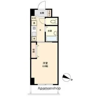 WILLDO稲永【2階】の間取り