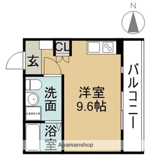 LE COCON新川町Ⅰ【2階】の間取り