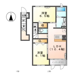 セリョン【2階】の間取り