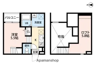 PINOFIORE ERBA(ピノフィオーレ エルバ)【2階】の間取り