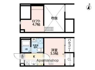 ディアコート堤(ディアコートツツミ)【1階】の間取り