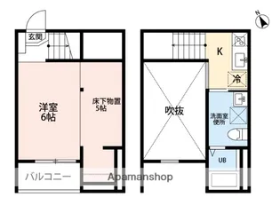 Blossom Meiji【1階】の間取り