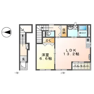 ステイツ【2階】の間取り