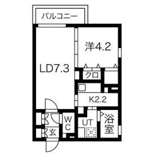 Prio笠寺【2階】の間取り