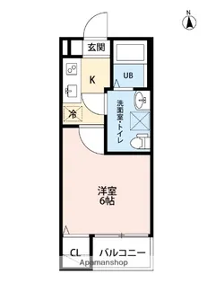 プラージュ柴田【1階】の間取り