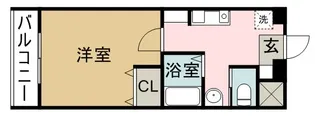 A・City港宝神【3階】の間取り
