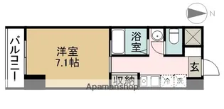 S-FORT神宮南【10階】の間取り