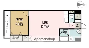 大昂ビル2【8階】の間取り