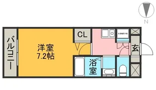 DORF JUBAN【5階】の間取り