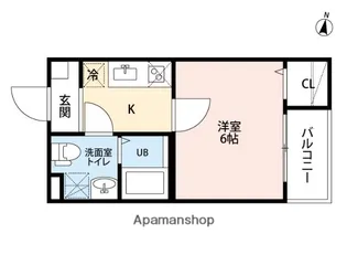 SUPERSUNNY日比野(スーパーサニーヒビノ)【1階】の間取り