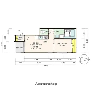 EMPIRE STATE【3階】の間取り