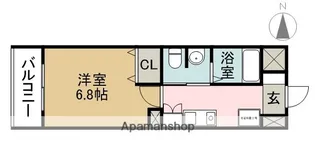 ポートタウンドルフィン【4階】の間取り