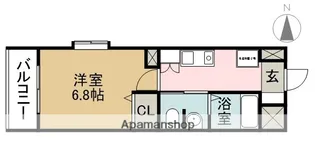 ポートタウンドルフィン【5階】の間取り