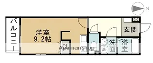 ルシエル東海通サウス【2階】の間取り