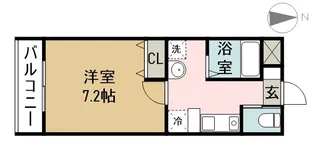 A・City野跡【4階】の間取り
