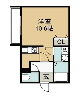 Patina東海通【2階】の間取り