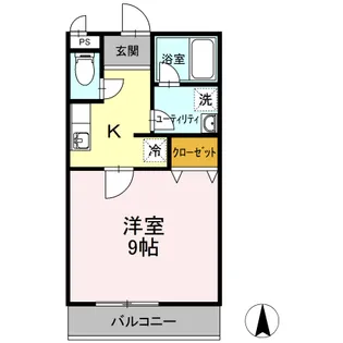 レクセルヒカリ【2階】の間取り