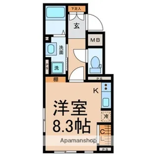 メゾン・ド・フォー・ユー【2階】の間取り