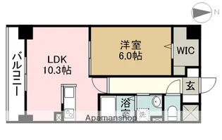 ビアンコネロ【3階】の間取り