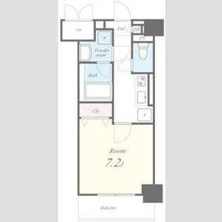 グランフルール【5階】の間取り