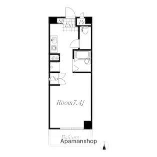ハインホーフ雪扇【4階】の間取り