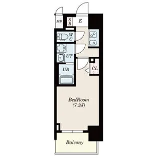 S-RESIDENCE東海通【8階】の間取り