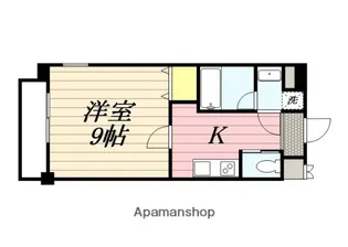 アマーレ東海通【8階】の間取り