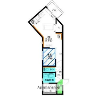 RADIANCE氷室【3階】の間取り