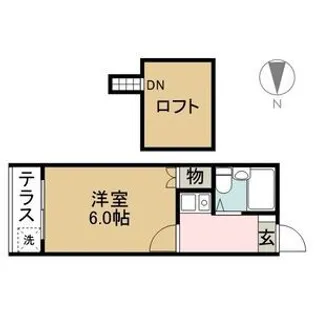 パインヒルズ東海通【2階】の間取り