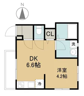 ひまわり荘【1階】の間取り