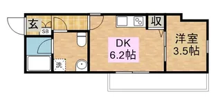 M−COURTⅡ【3階】の間取り