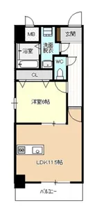コートシャイン【4階】の間取り