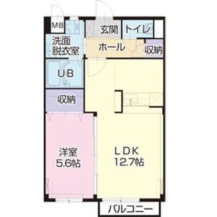 アーバン【1階】の間取り
