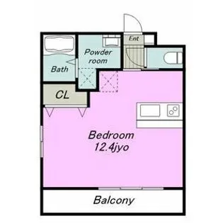 アンビシャス【2階】の間取り