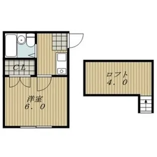 パレス笠寺【202号室】の間取り