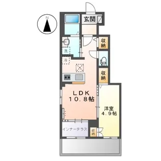 ルミナス・K【1階】の間取り