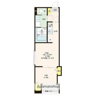 ハーモニーテラス切戸町Ⅱ【3階】の間取り
