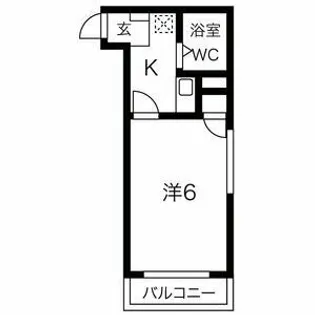 サントピア東海通I【503号室】の間取り
