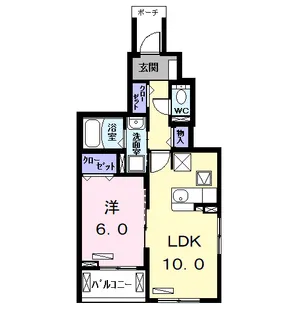 スマイル 2【1階】の間取り