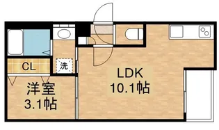 Warren hoshizaki 1【2階】の間取り