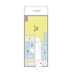 ベレーサ築地口ステーションタワー【4階】の間取り